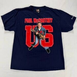Paul McCartney US Concert Tour T Shirt Mens Large 2005‎ Giant Merchandising